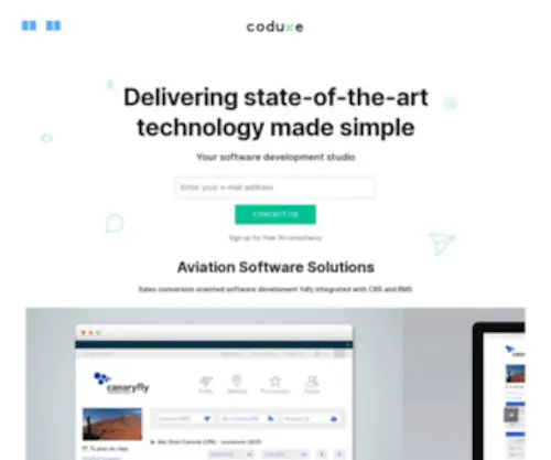 Coduxe.com(Diseño web las palmas) Screenshot