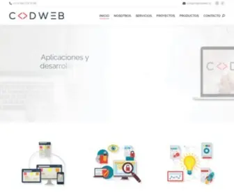 Codweb.co(Aplicaciones y desarrollo web) Screenshot