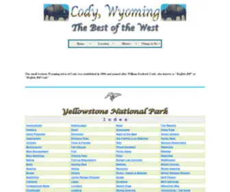Cody-Wyoming.com(Cody Wyoming) Screenshot