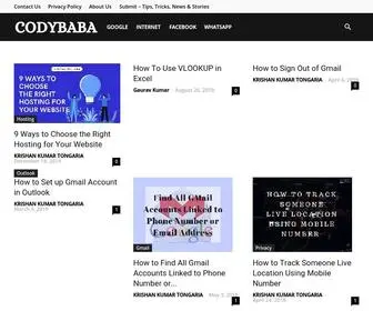 Codybaba.com(Home Page) Screenshot