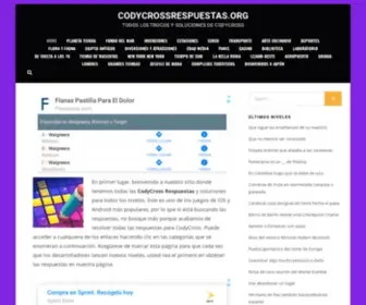 Codycrossrespuestas.org(CodyCross Respuestas) Screenshot