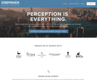 Codyduckdesigns.com(Cody Duck Designs) Screenshot