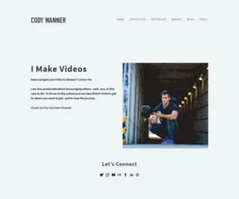 Codywanner.com(Cody Wanner) Screenshot
