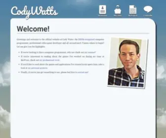 Codywatts.com(CodyWatts) Screenshot