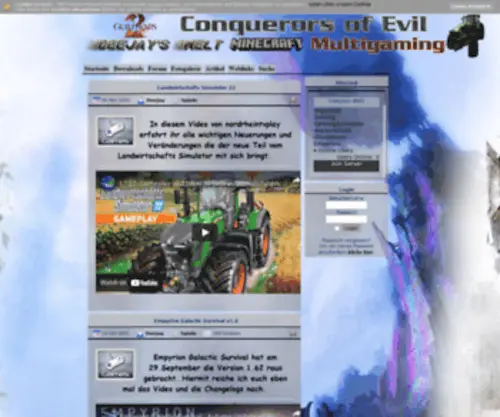 Coe-Gilde.eu(Deejays Welt CoE) Screenshot