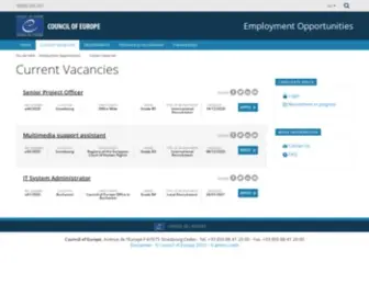 Coe-Recruitment.com(Vacancy Listing This is the page title) Screenshot