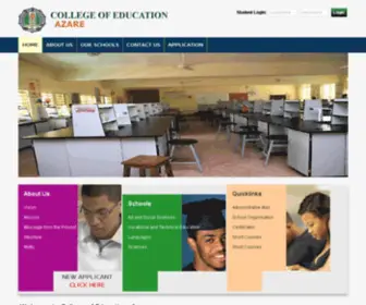 Coeazare.edu.ng(Coeazare) Screenshot