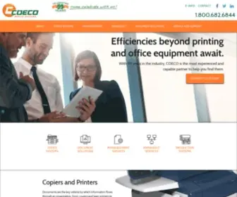 Coeco.com(COECO Office Systems) Screenshot