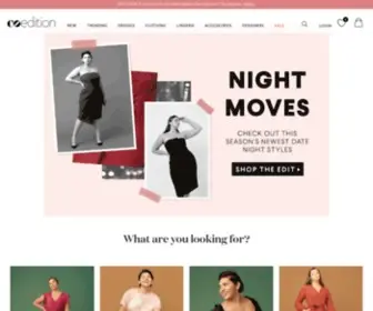 Coedition.com(Women's Plus Size Fashion sizes 14 to 32) Screenshot