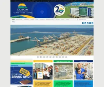 Coega.com(Coega Development Corporation) Screenshot