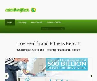 Coehealthandfitnessreport.com(Just another WordPress site) Screenshot