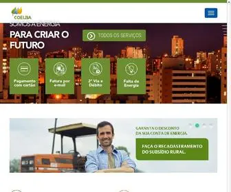 Coelba.com.br(Portal de Serviços da Neoenergia Coelba) Screenshot