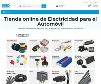 Coelectrix.com(Comprar Material eléctrico para automoción) Screenshot
