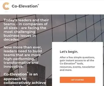 Coelevation.com(Co-Elevation®) Screenshot