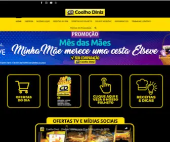 Coelhodiniz.com.br(Supermercados Coelho Diniz) Screenshot