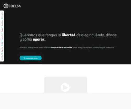 Coelsa.com.ar(Compensación electrónica) Screenshot