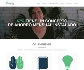 Coemprende.cl(Co-Emprende) Screenshot