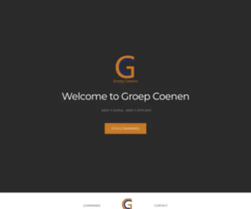 Coenen.be(Groep Coenen) Screenshot