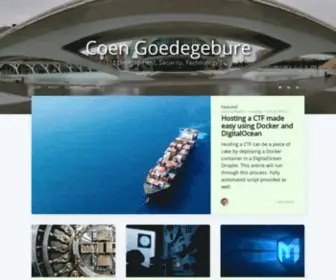 Coengoedegebure.com(Coen Goedegebure) Screenshot