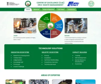 Coeonewaste.com(CMET) Screenshot