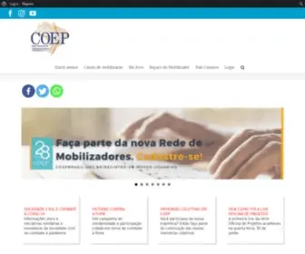 Coepbrasil.org.br(Home COEP) Screenshot