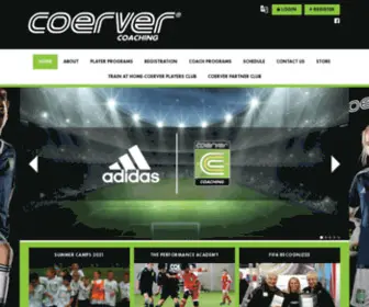 Coervertexas.com(Coerver Coaching Texas) Screenshot