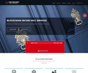 Coesecurity.com(Blockchain Security Services & Certification) Screenshot