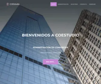 Coestudio.com.ar(Administracón de Consorcios) Screenshot