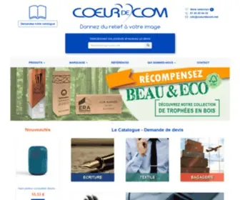 Coeurdecom.fr(Coeur de Com) Screenshot