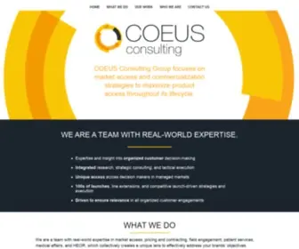 Coeusconsultinggroup.com(Coeus Consulting) Screenshot