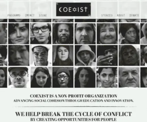 Coexist.org(Coexist) Screenshot
