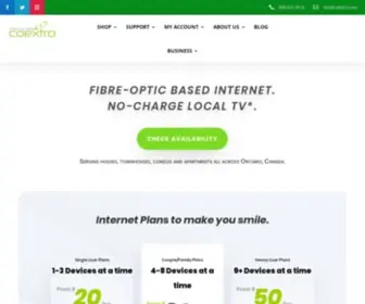 Coextro.com(Home Internet Plans) Screenshot