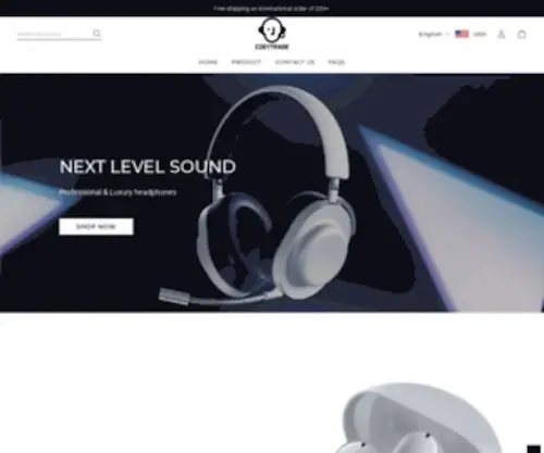 Coeytrade.com(Professional & Luxury headphones) Screenshot