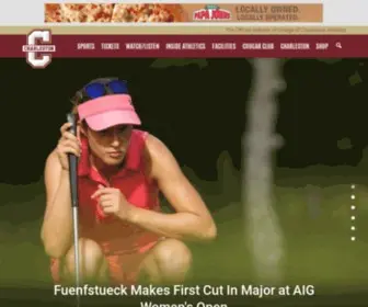 Cofcsports.com(College of Charleston Athletics) Screenshot