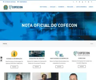 Cofecon.org.br(Conselho Federal de Economia) Screenshot