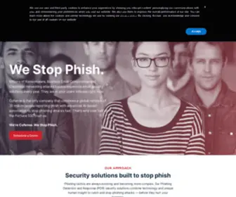 Cofense.com(Phishing Prevention) Screenshot