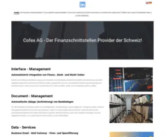 Cofex.ch(Cofex AG) Screenshot