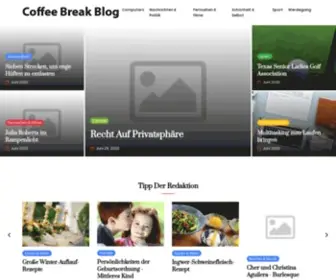 Coffebreakblog.com(über) Screenshot