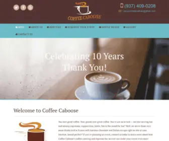 Coffee-Caboose.com(Coffee Caboose) Screenshot