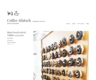 Coffee-Klatsch.com(Restaurants review by Kristina Janchauskas) Screenshot