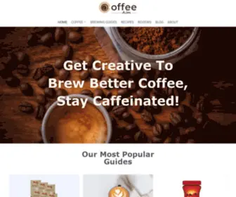 Coffeeaim.com(Coffee Aim) Screenshot
