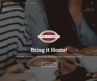 Coffeeandcompany.ca(Coffee & Company) Screenshot