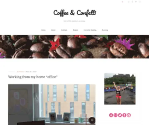 Coffeeandconfetti.me(Coffee & Confetti) Screenshot