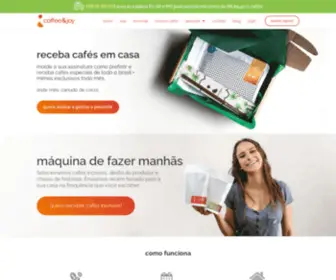 Coffeeandjoy.com.br(Café) Screenshot