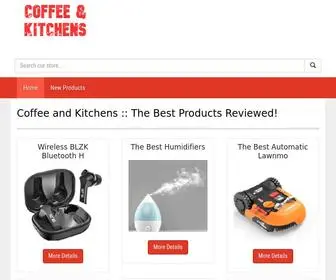 Coffeeandkitchens.com(Coffee and Kitchens) Screenshot