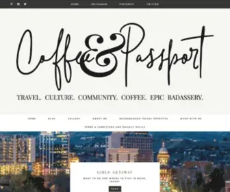 Coffeeandpassport.com(Coffeeandpassport) Screenshot