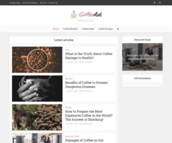 Coffeeask.com(coffeeask) Screenshot