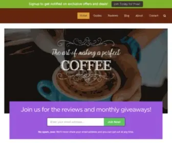 Coffeebeangrinderplus.com(Coffee Bean Grinder Plus) Screenshot