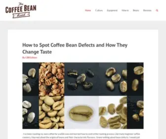 Coffeebeanroad.com(Explores how coffee) Screenshot