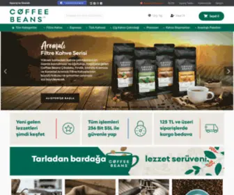 Coffeebeans.com.tr(Coffee Beans) Screenshot